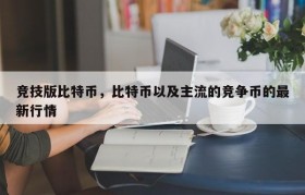竞技版比特币，比特币以及主流的竞争币的最新行情