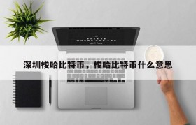 深圳梭哈比特币，梭哈比特币什么意思
